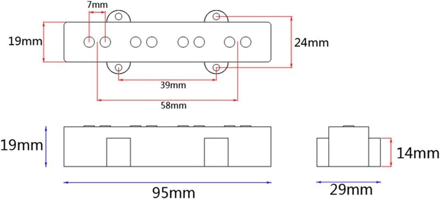 TSTS Guitar Prewired Harness 1 Set Wiring Harness Active Preamp Pickup for Bass Guitar Parts
