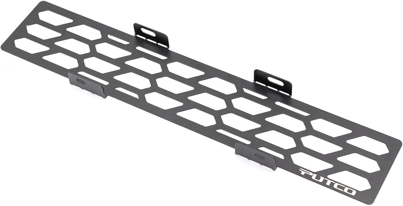 Putco Bumper Grille Inserts Fits Ford Super Duty 2023-2025 Hex Shield Design Black Powdercoated