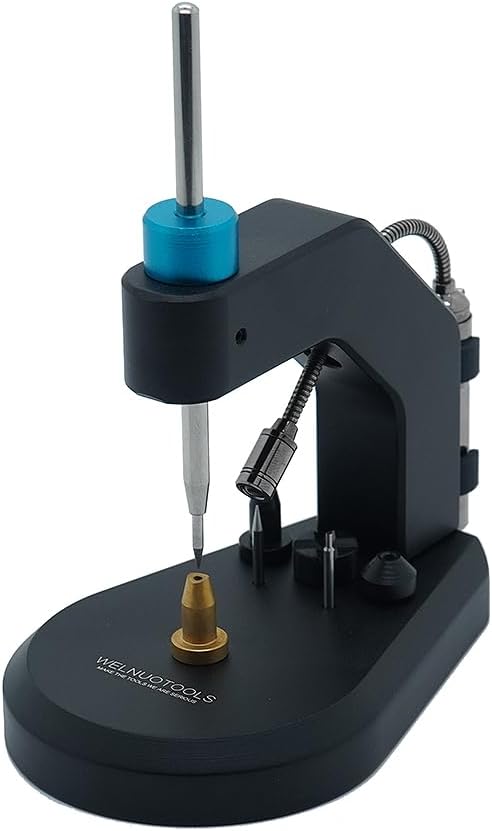 Flute Repair Tools - Flute Accessories - Wind Instrument Tools - Black Metal - C Instrument - Includes 4 Bottom Brackets, 3 Spare Blades