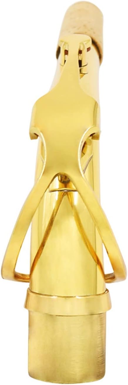 Saxophone Parts Alto Saxophone Neck Woodwind Instrument Accessories Golden Brass Bend Neck for Alto Sax Parts