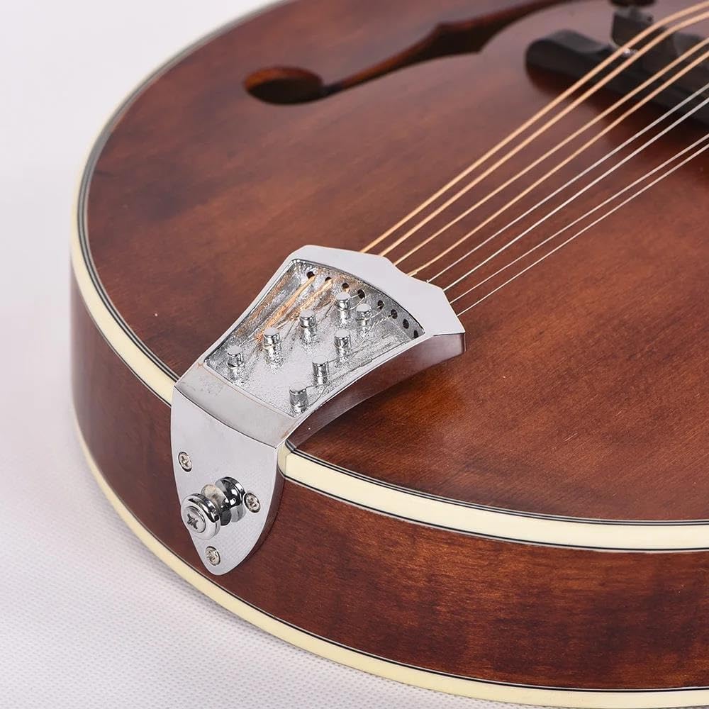 Adult Mandolin Musical Instrument Handmade F Style Mandolin Solid Spruce Top