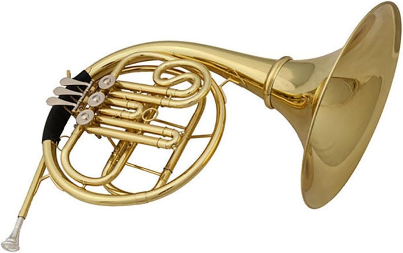 Professional 3 key single row French horn instrument