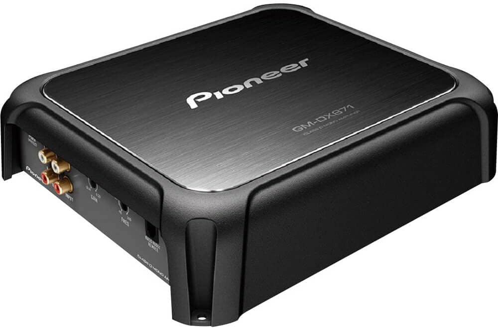 Pioneer GM-DX871 Limited Edition Mono Subwoofer Amplifier — 800 watts RMS x 1 at 1 ohm (Renewed)
