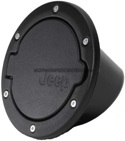 2007-2012 Jeep Wrangler Fuel Filler Door - Chrome