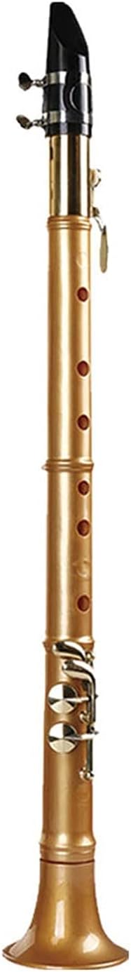Simple Small Saxophone Beginner Mini Pocket Suitable for Adults and Children Old Professional Musical Instruments Student Saxophone (Color : F Tone Gold)