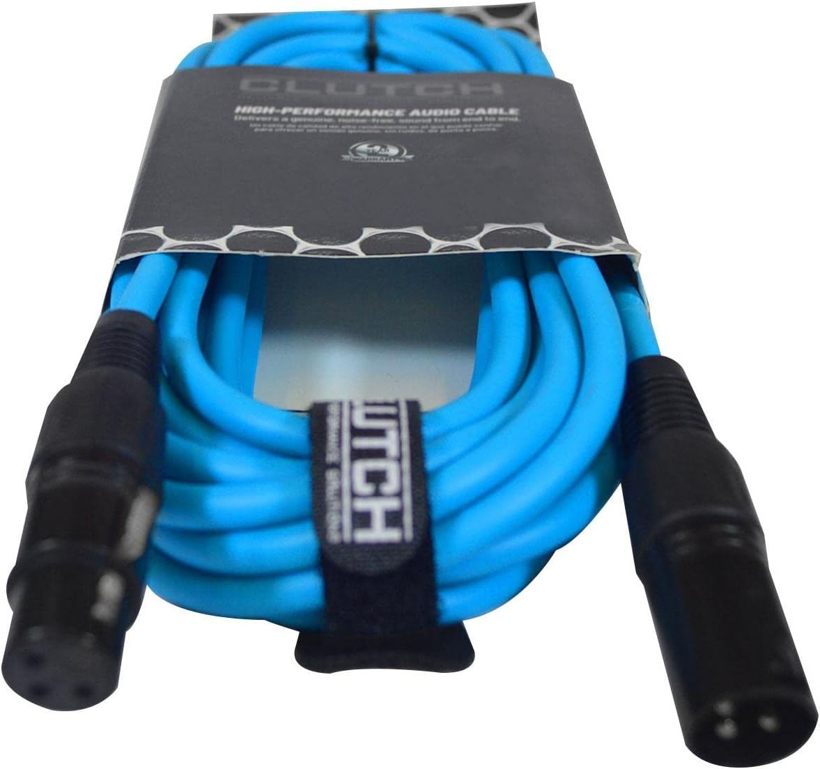 Pro Audio DJ 20' ft XLR Male to XLR Female Blue Microphone Speaker Cables 20 Pa