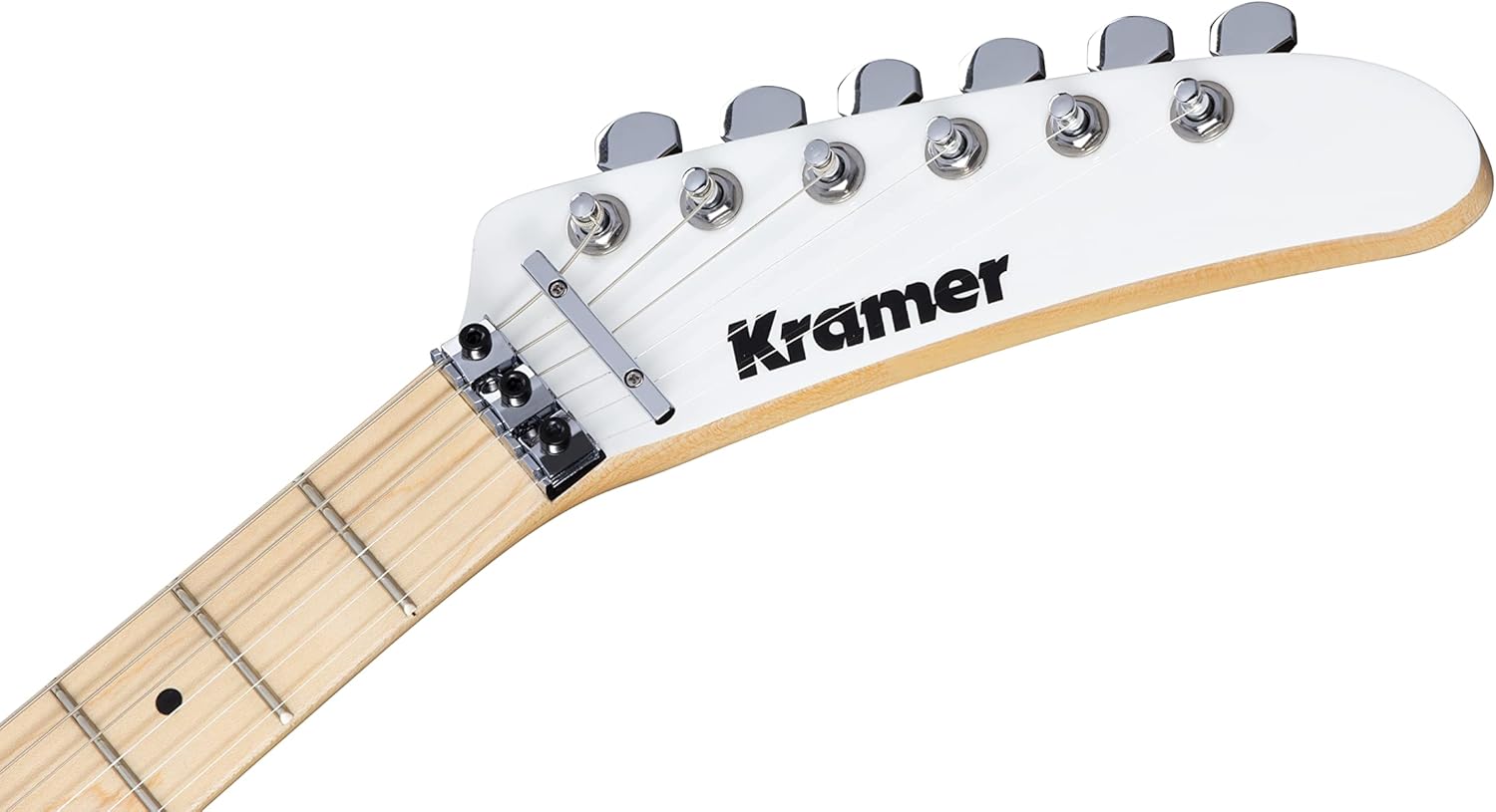 Kramer The 84 Custom Graphics The Illusionist EVH D-Tuna with Gig Bag, 3D Black/White Swirl