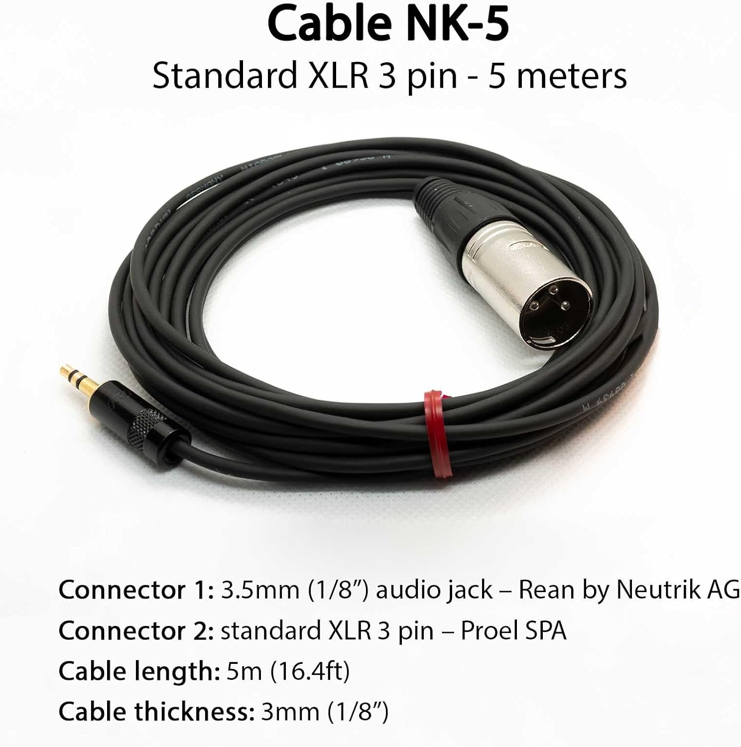 Tenor Saxophone Microphone Nalbantov NCM 8X ST set - Pickup System, Cable, Neck