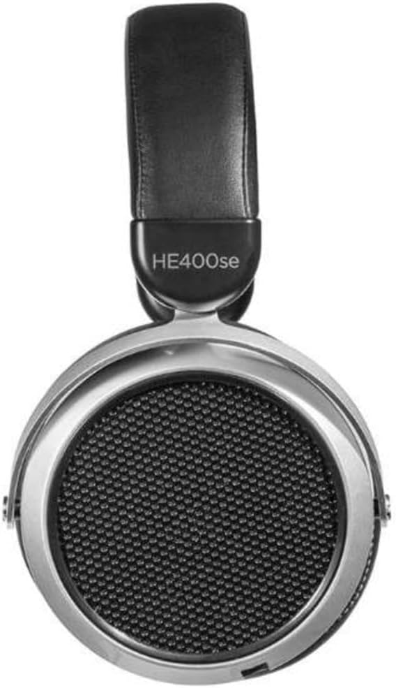 HIFIMAN HE400SE Stealth Magnets Version Over-Ear Open-Back Full-Size Planar Magnetic Wired Headphones for Audiophiles/Studio, Great-Sounding, Stereo, High Sensitivity, Comfortable, Sliver
