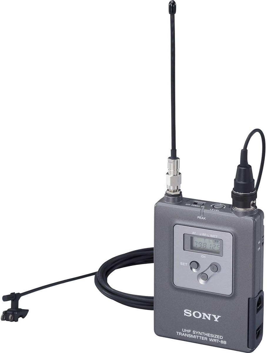 Sony ECM88B Electret Condenser Lavalier Microphone, Black