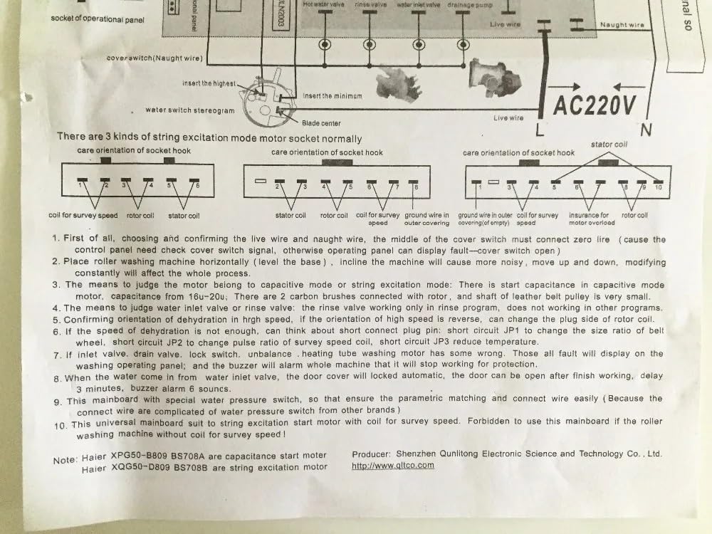 Applicable Drum Washing Machine Universal Conversion Board Roller Universal Computer Board New SXY English Version