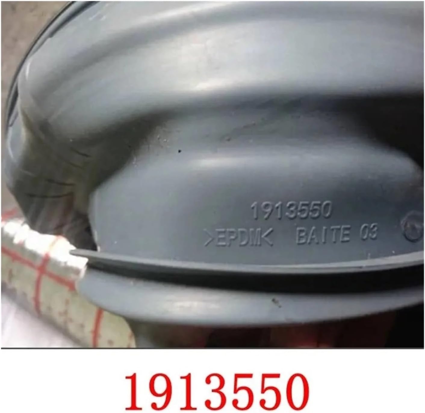 Cuff Hatch ，Compatible With Hisense Drum Washing Machine 1913550 Waterproof Rubber Sealing Ring Manhole Cover Parts