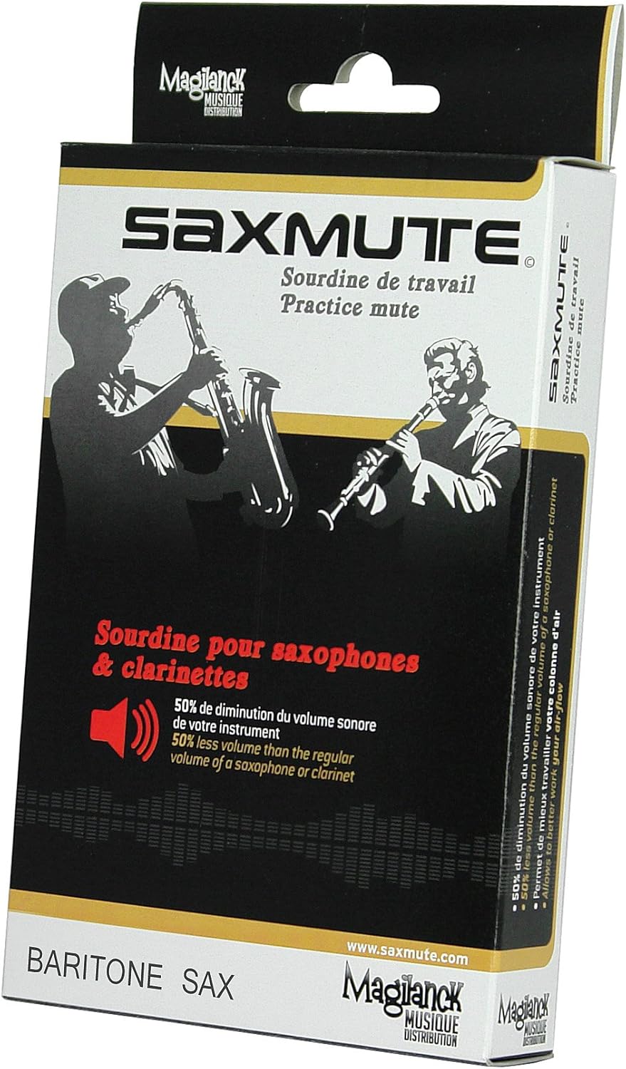 mute for baritone saxophone, beige (SAMB)