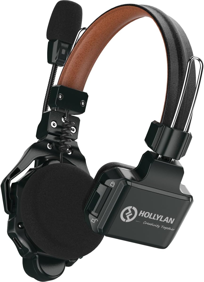 Hollyland Solidcom C1 Pro Full-Duplex ENC Wireless Intercom System with 6x Headsets