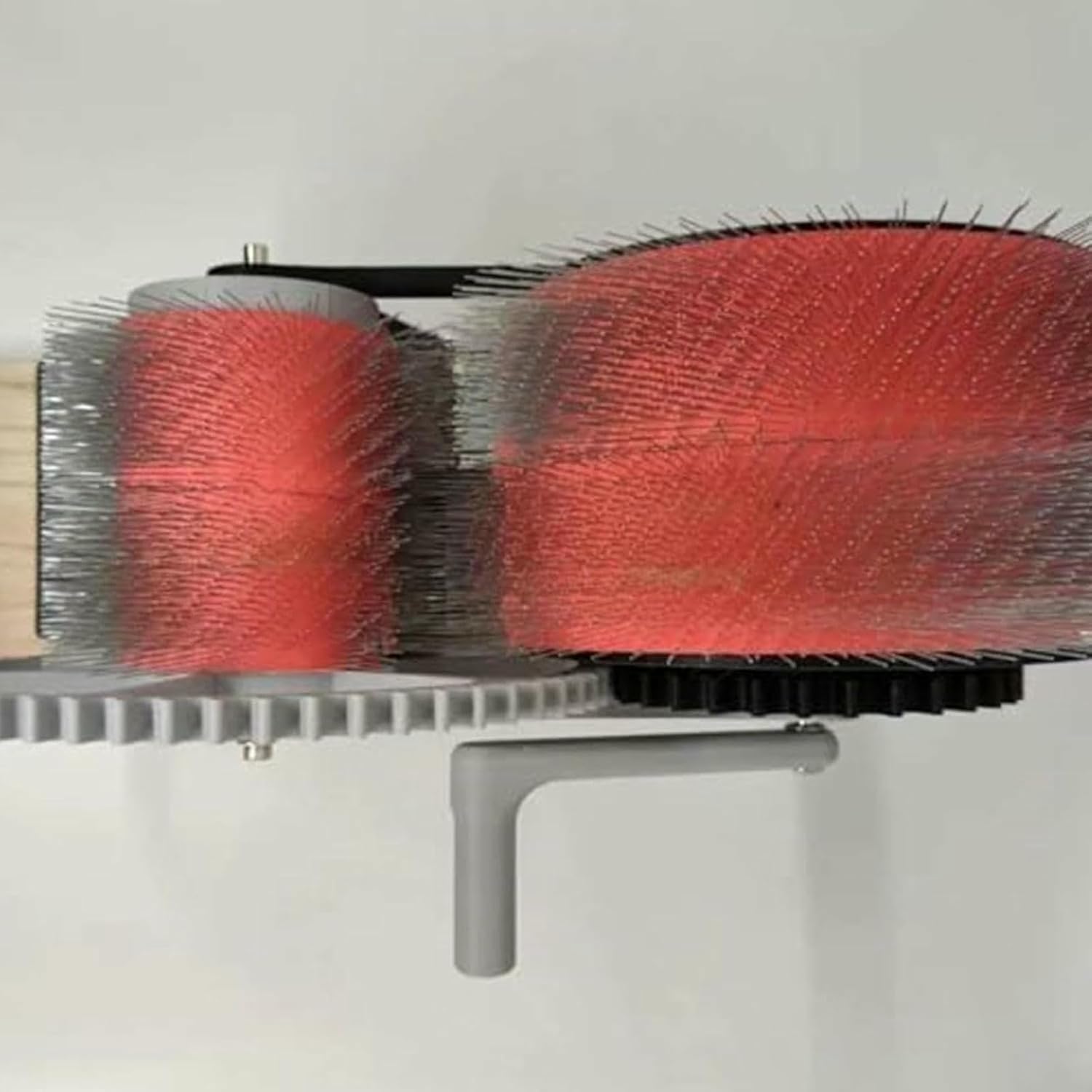 Wool Carding Machine Manual Drum Carder for DIY Craft, Fast Color Mixing and Combing Wool Fibers, Ideal for Felt Projects and Spinning~/