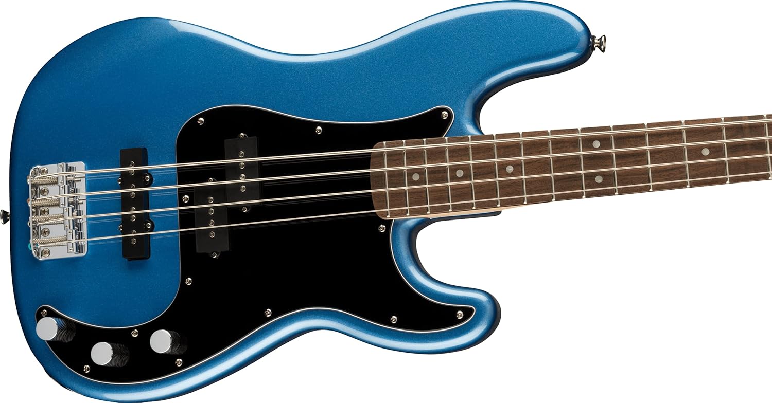 Squier Affinity Series Precision Bass, Lake Placid Blue, Laurel Fingerboard