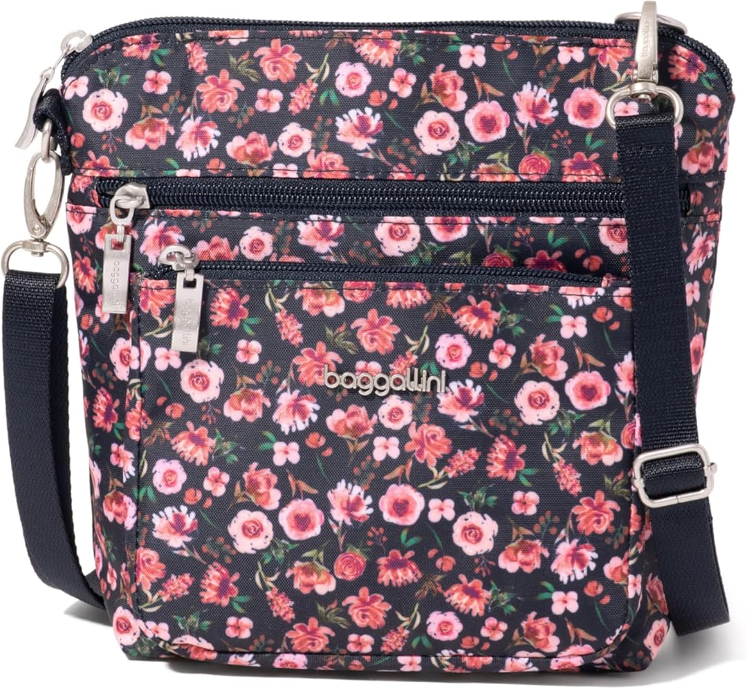 Baggallini Modern Pocket Crossbody Bag for Women, 8.5