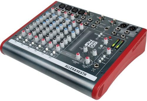 Allen & Heath ZED-10 Multipurpose Mini Mixer with Gator Cases G-MIXERBAG 1515 Mixer Bag & 1/4