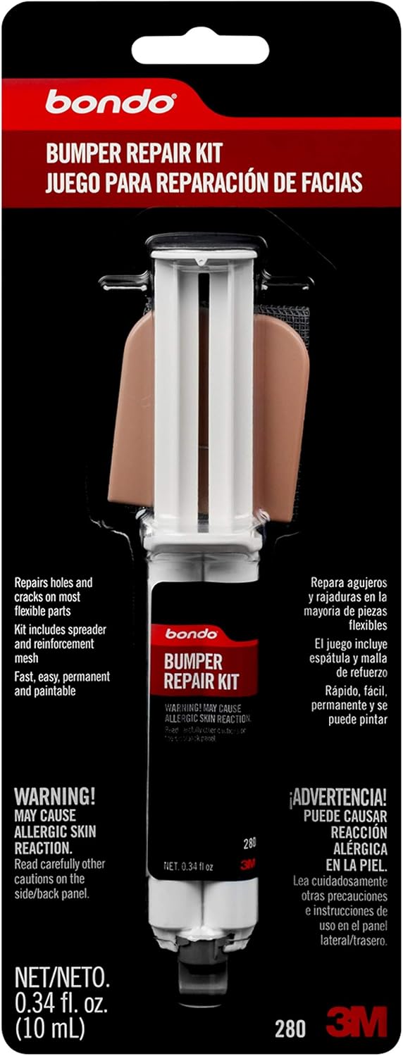 Bondo Bumper Repair Kit, 00280, .34 fl oz