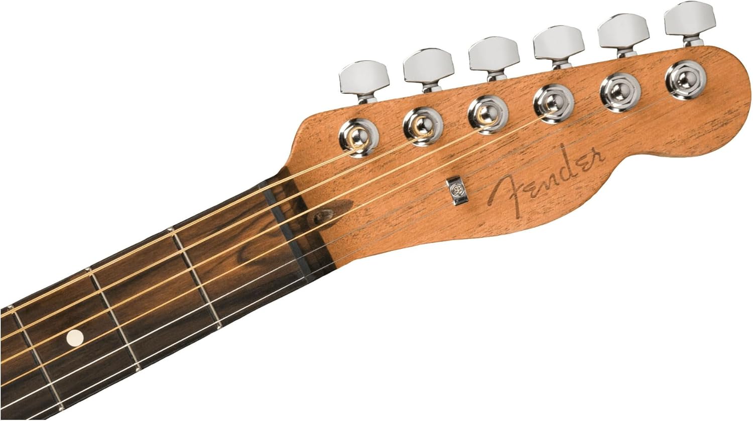 Fender American Acoustasonic FSR Telecaster Acoustic Electric Guitar, Pink Paisley, Ebony Fingerboard, with Gig Bag