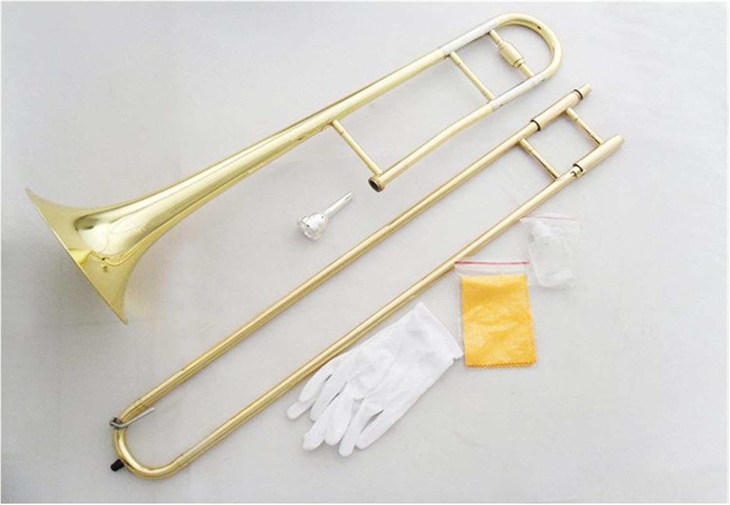 Student Trombone Alto Trombone Lower B Trombone Lacquered Bronze Trombone Kit