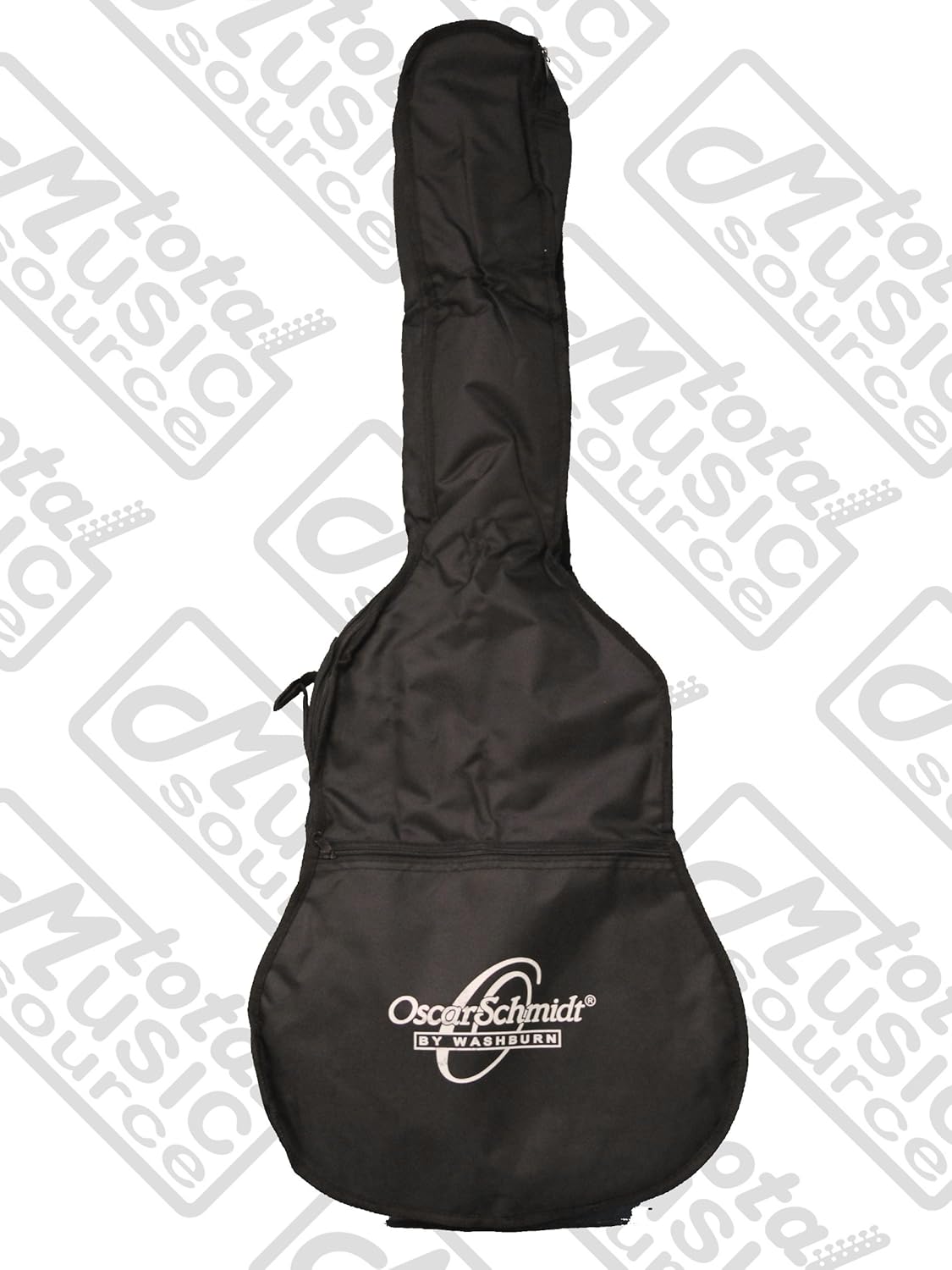 Oscar Schmidt OD45CBPAK Linden Linden Dreadnought Pack w/bag Acoustic Guitar - Black