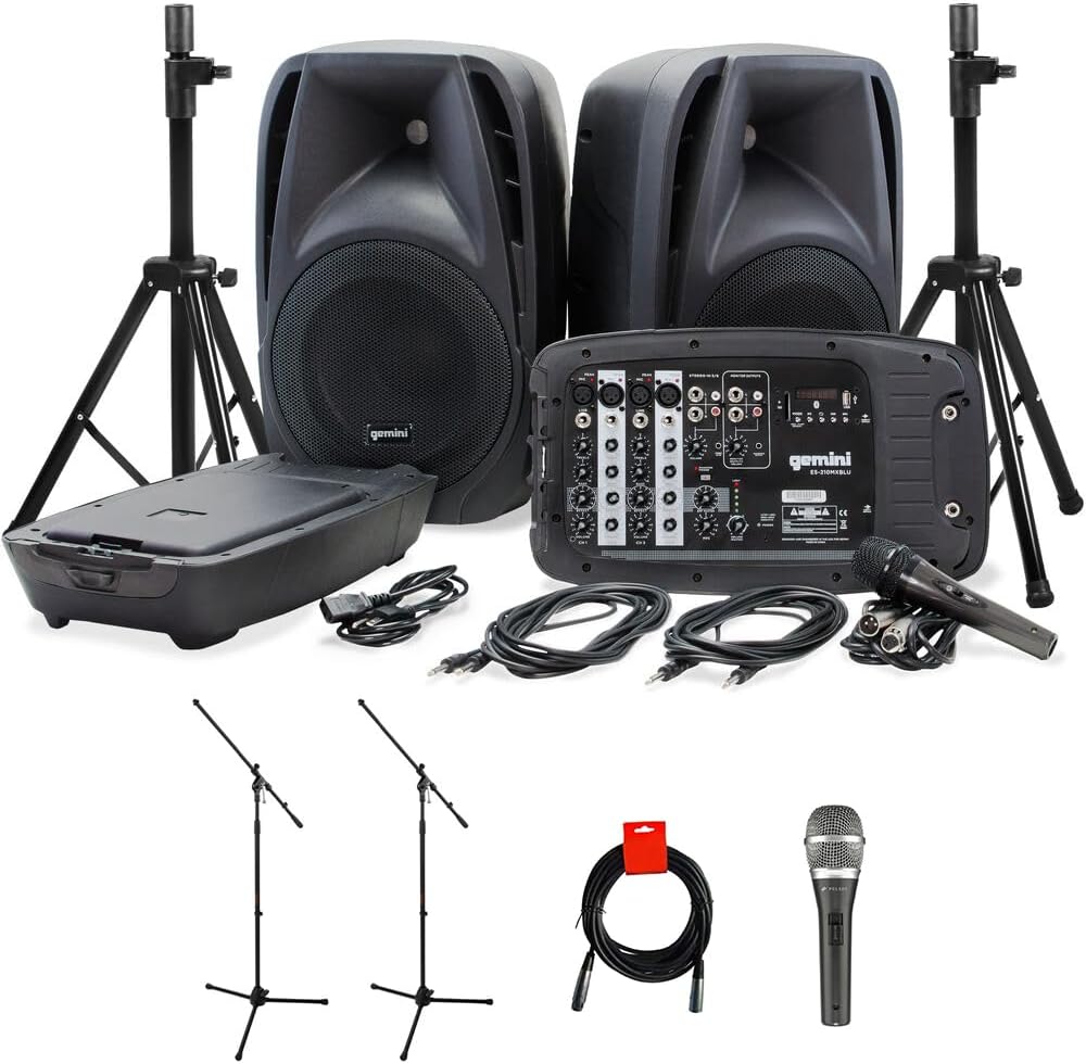 Gemini ES-210MXBLU-ST 600W 10