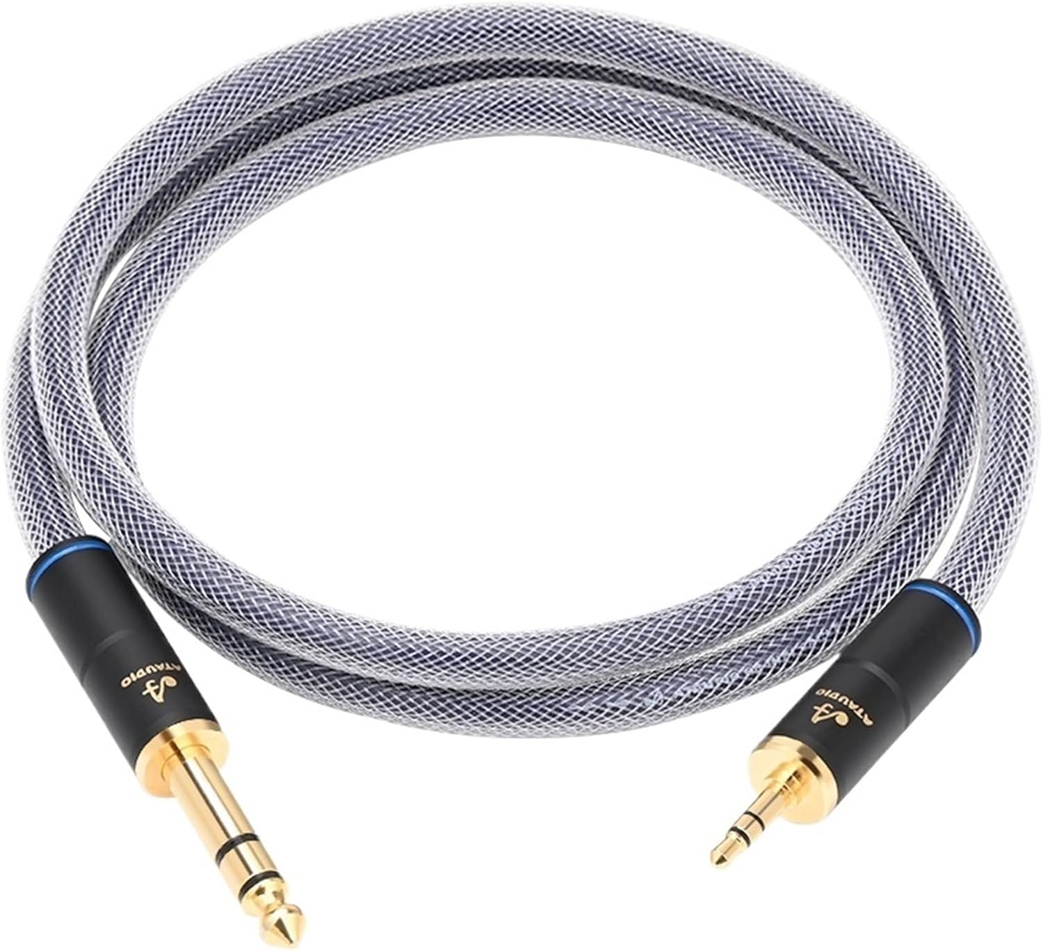 3.5 to 6.5 AUX Cable 6N OFC 3.5mm Stereo to 6.5mm TRS Jack Profesional Audio Cable for Phone Guitar(3m)