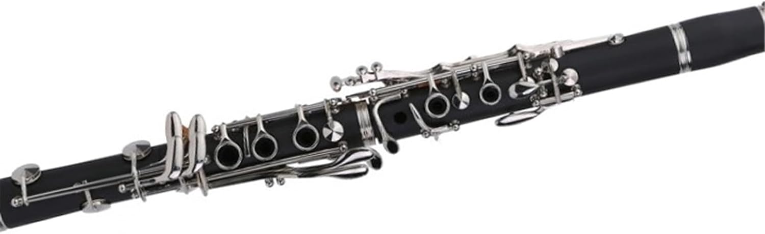 Clarinet 17 Key B Flat Professional Woodwind Instrument For Adult Beginners Clarinet Instrument