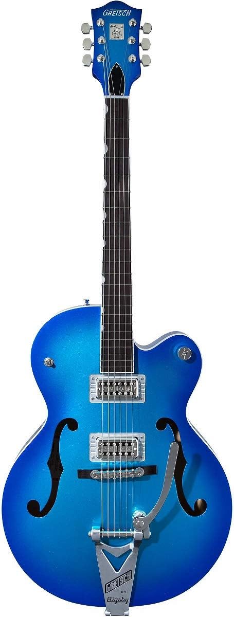 Gretsch G6120T Brian Setzer Signature Hot Rod - Candy Blue Burst
