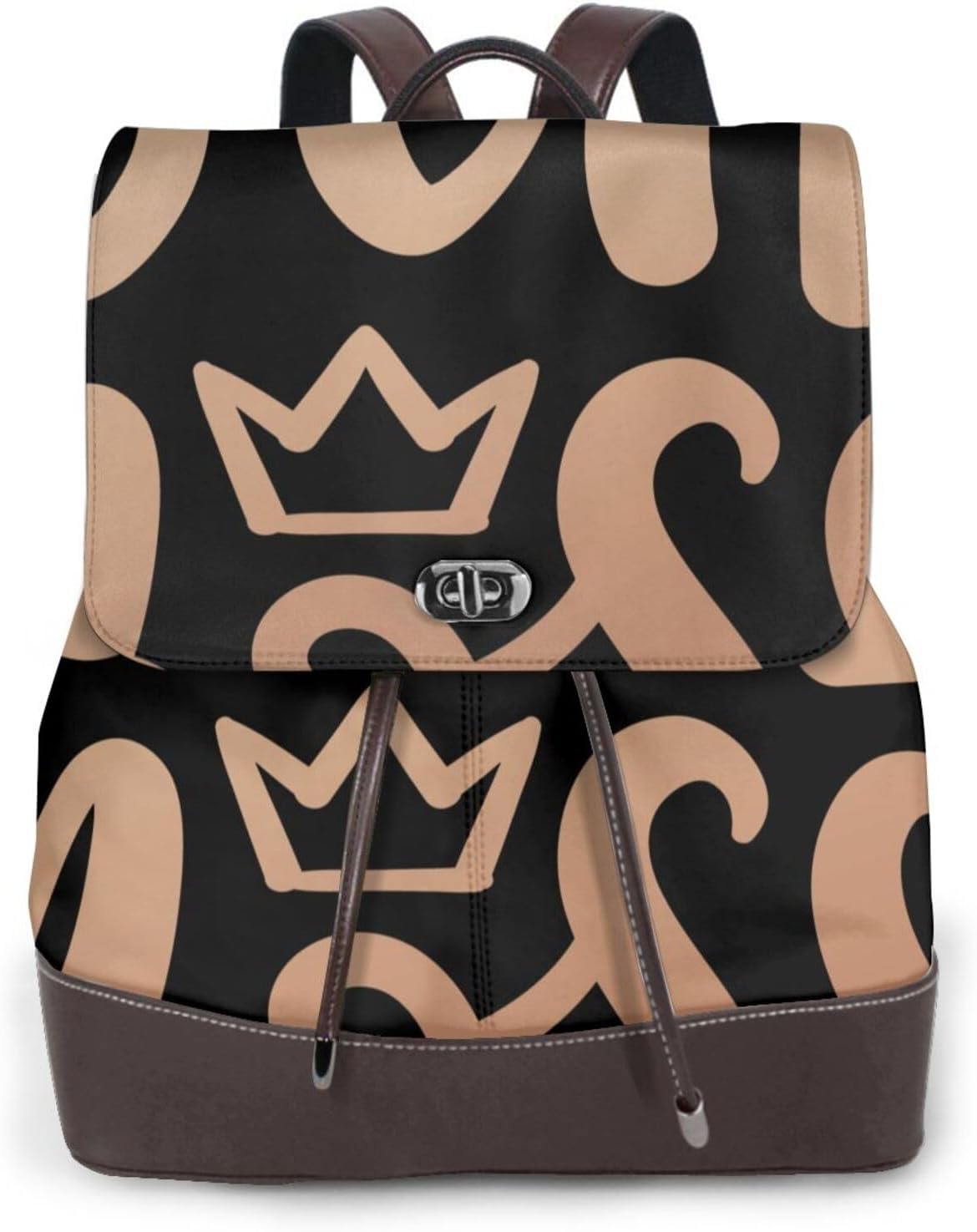 Girl Boss for Womens Backpack Purse Microfiber PU Anti-theft Large Fashion Designer Travel Bag Ladies Shoulder Bags