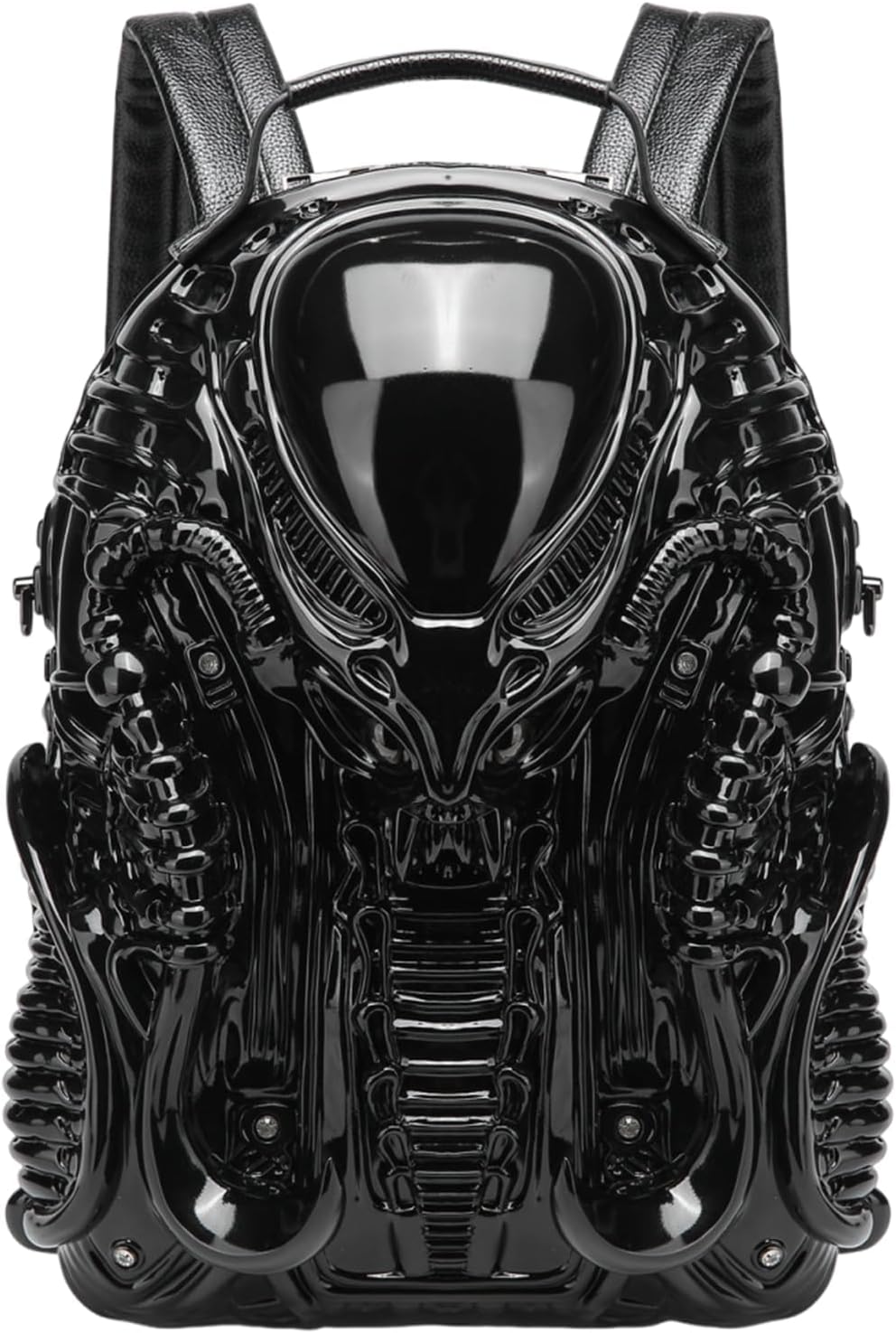 Alien Backpack,Xenomorph Costume,Cool Halloween Backpack,Applicable Occasions are Halloween, Travel and Daily Life. (black)