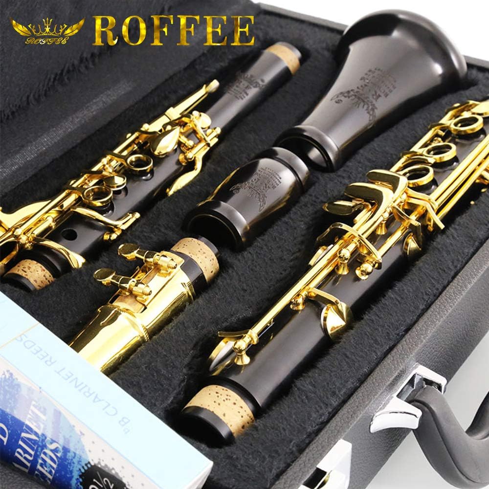 706 professional performance level ebony wood gold plated A tone clarinet