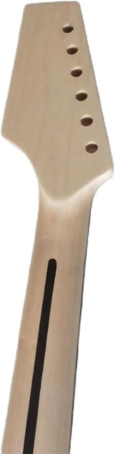 6 Strings Electric Guitar Neck Guitar Arm Canada Maple Wood 22 Frets Matte Electric Guitar Neck