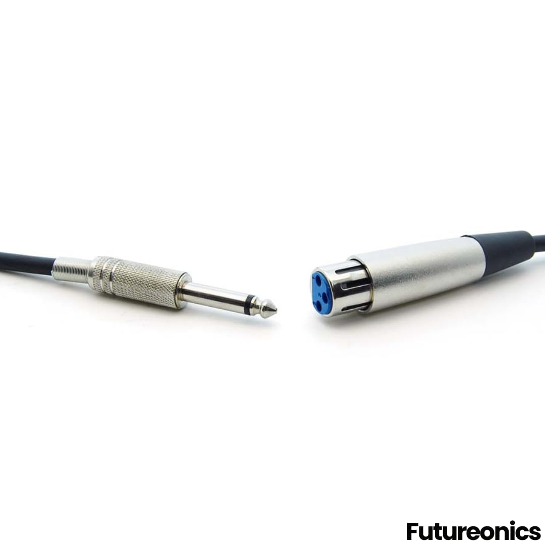 (10 Pack 100Ft XLR 3P Female to 1/4