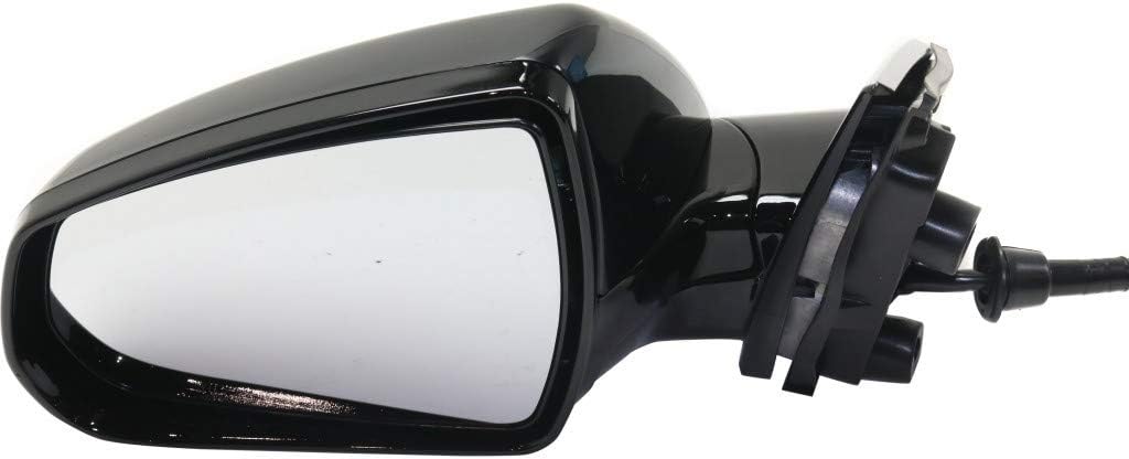 For Cadillac SRX 2013 2014 2015 2016 Door Mirror Driver Side | Power Folding | Heated | w/Memory | 2nd Design | Paintable | Replacement For 22847418, 23213091 | GM1320528