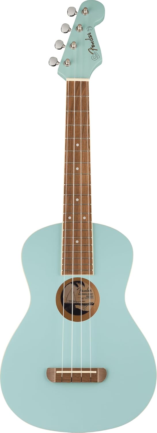 Fender Avalon Tenor Ukulele - Daphne Blue