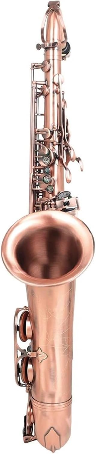 VBDEFRT Tenor Saxophone Brass Gold Lacquer B-Flat Saxophone With Case Reed Accessories Woodwind Instrument