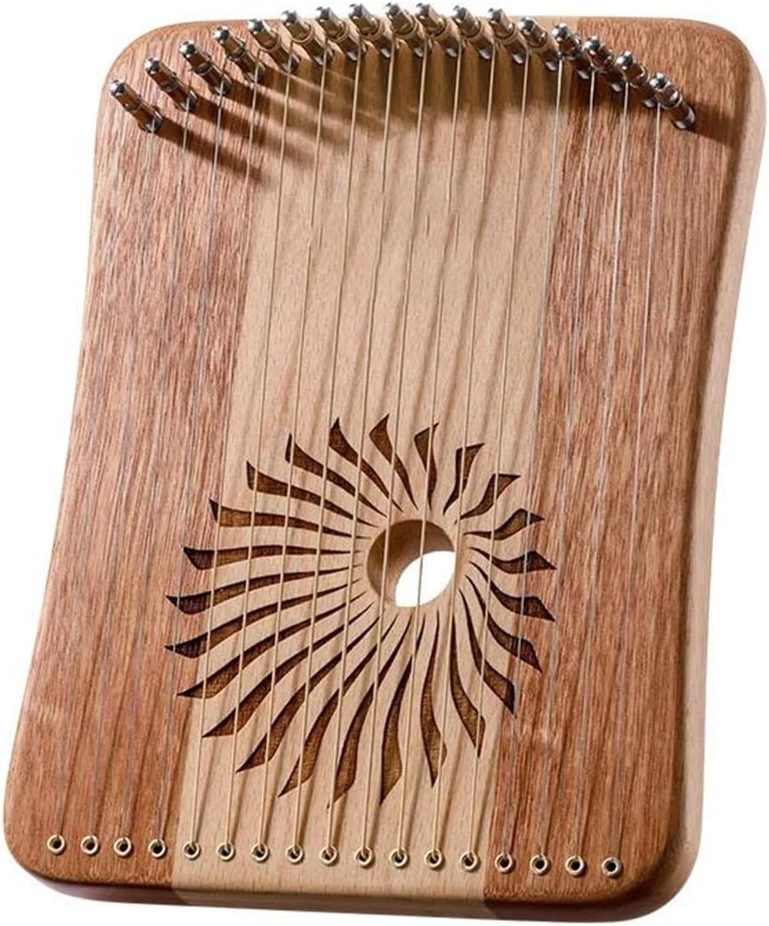 Lyre Harp Set 17/31 Strings Harp Lyre Professional Fingerplay 31/17 Strings Harp Lyre Piano Beginner Portable Instrument(31 walnut)