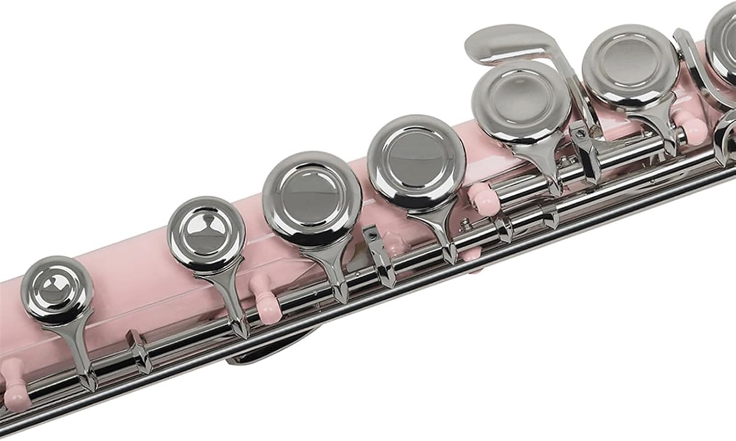 Flute 16 Holes Flute Closed Hole C Key Pink Professional Flute Concert with Box Woodwind Musical Instrument Flutes Musical Instruments