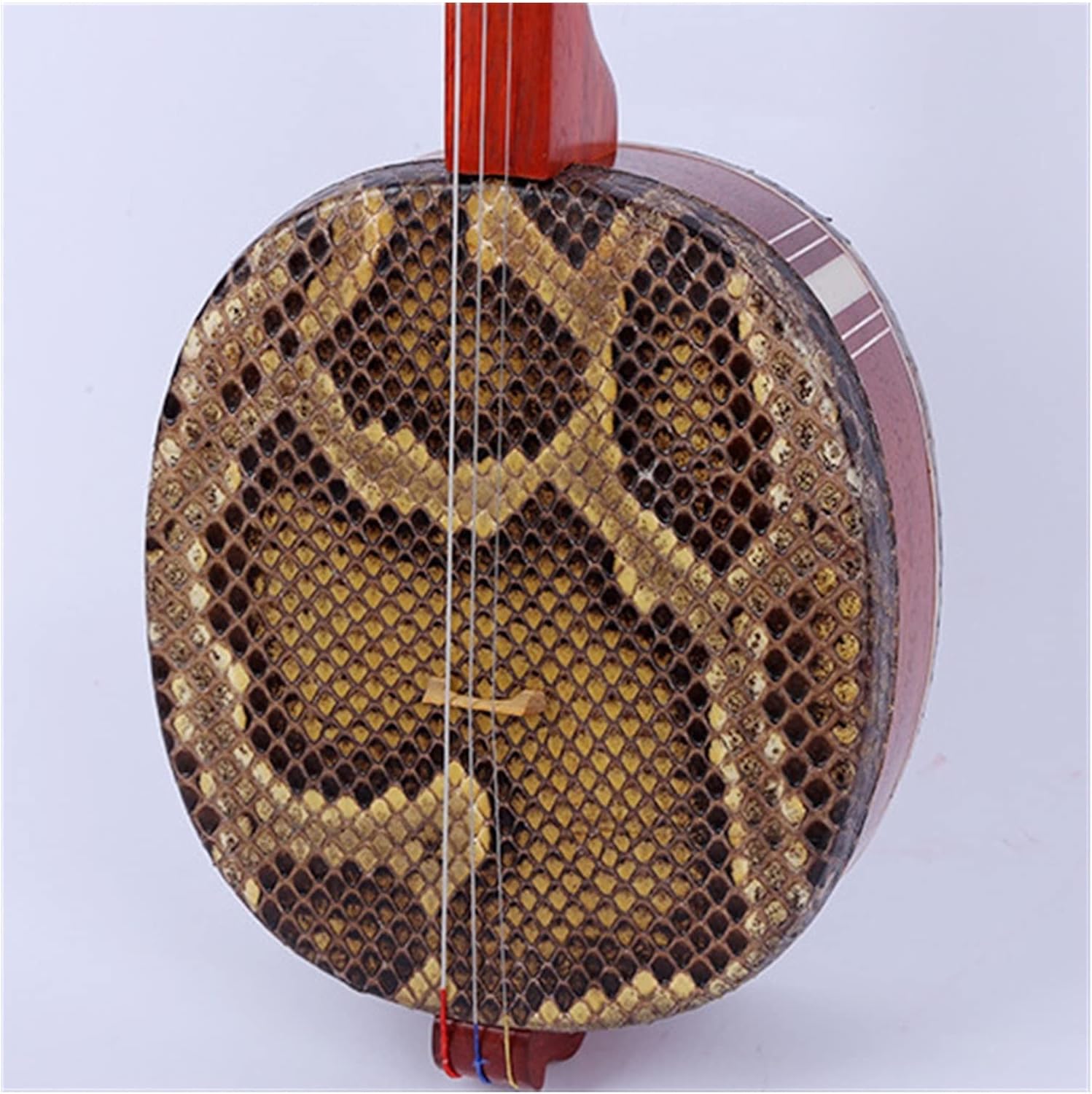 FLFL 2-String Violin Three-Stringed Musical Instrument National Traditional Classical Musical Instrument Beginners Erhu (Color : Big Three Strings)