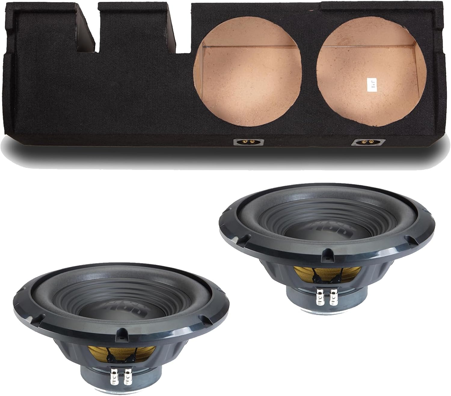 Alpine Compatible with 2001-2003 Ford F-150 Super Crew Sealed Dual 12