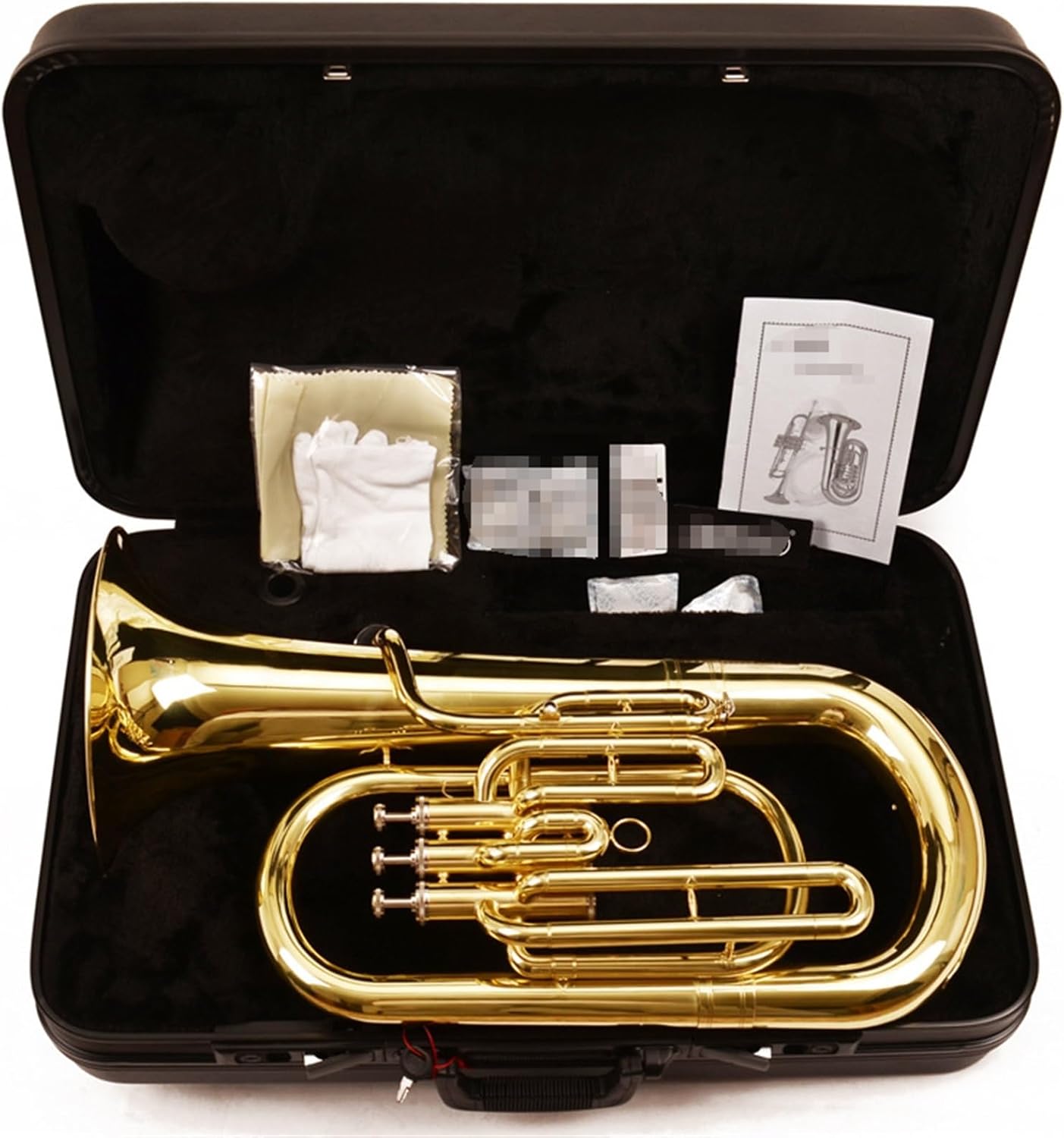 Beginner euphonium Euphonium With Upright Keys Tuba B Flat Tuba Three-key Euphonium