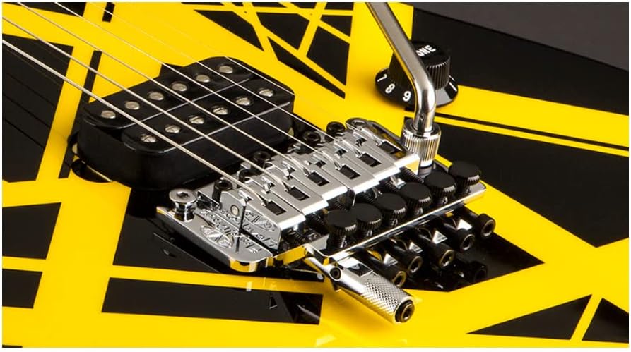 EVH Striped Series - Black with Yellow Stripes
