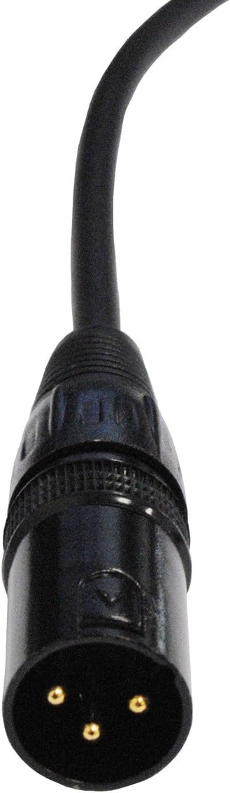 Audio2000'S E14106E8 Eight-Pack Gold-Plated 1/4-Inch TRS Right Angle to XLR Male 6-Feet Balanced Audio/Patch/Recording Cables