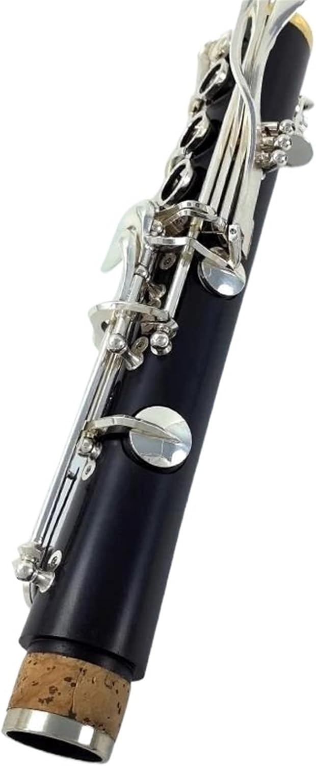 Clarinet Musical Instruments Clarinet Bb Wood Ebony Silver Plated 18 Keys Ebony Clarinet