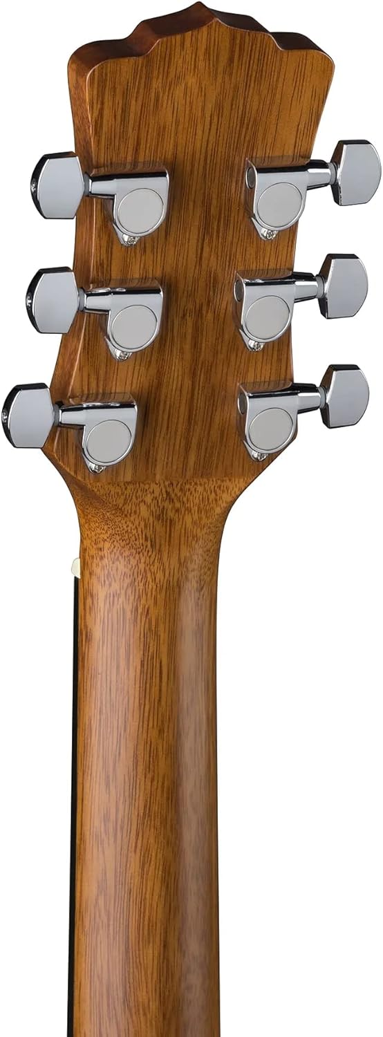 Luna Safari Series Muse Mahogany 3/4-Size Travel Acoustic Guitar - Natural