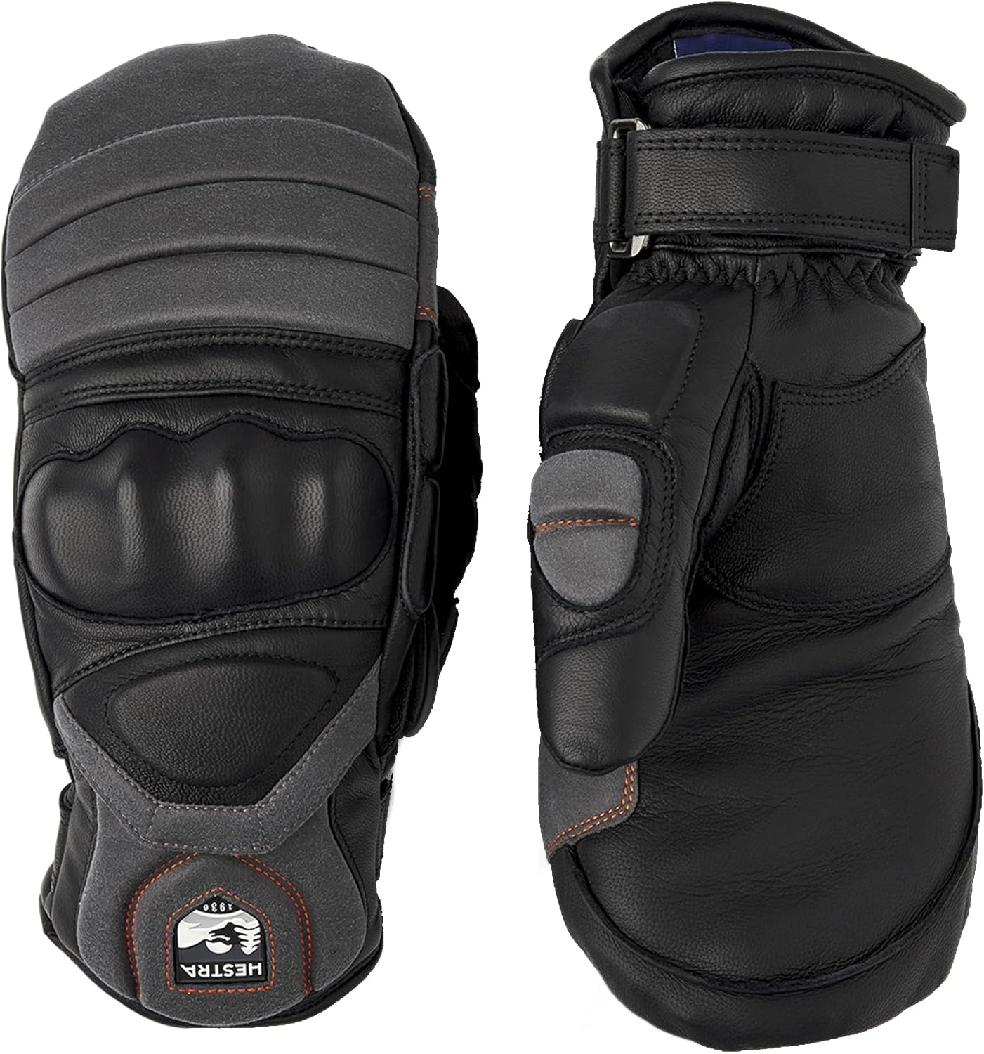 Hestra Impact Racing SR Mitt, Skiing Mitten for Slalom Alpine Racing