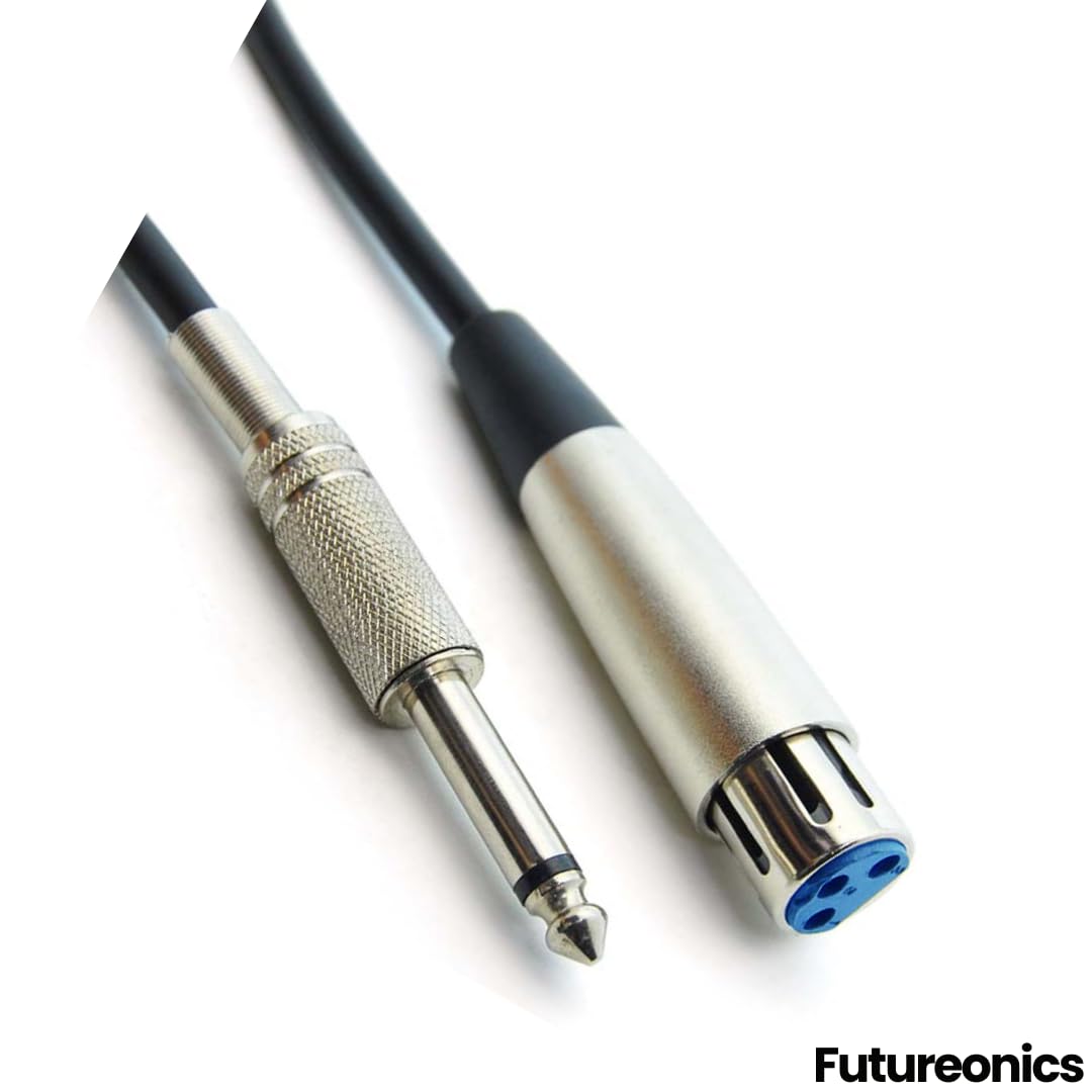 (10 Pack 100Ft XLR 3P Female to 1/4