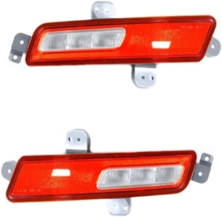 KarParts360 For Jeep Grand Wagoneer/Wagoneer 2022 2023 2024 Bumper Cover Reflector Driver And Passenger Side | Pair | Rear | Replacement For CH2882105, CH2883105 | 68353119AA, 68353118AA